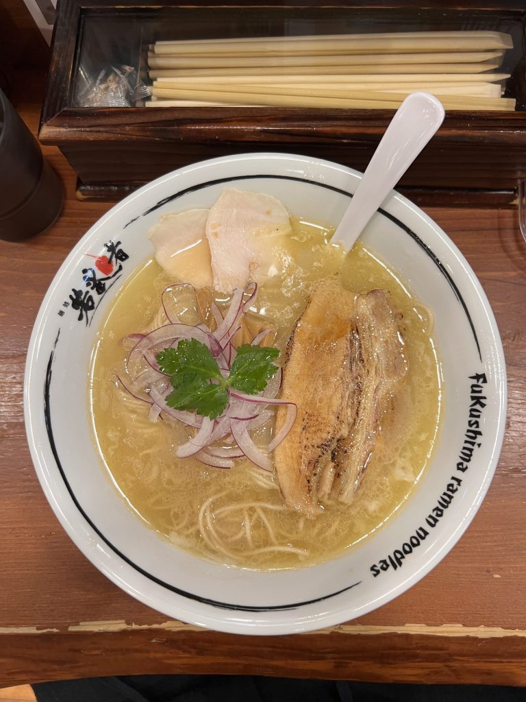 Repas japonais abordable ramen